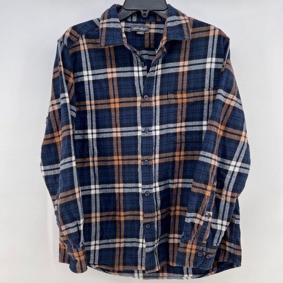 Eddie Bauer Other - Eddie Bauer Mens Plaid Flannel Long Sleeve Button Up Shirt‎ Size M Medium